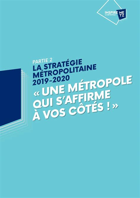 Stratégie métropolitaine .